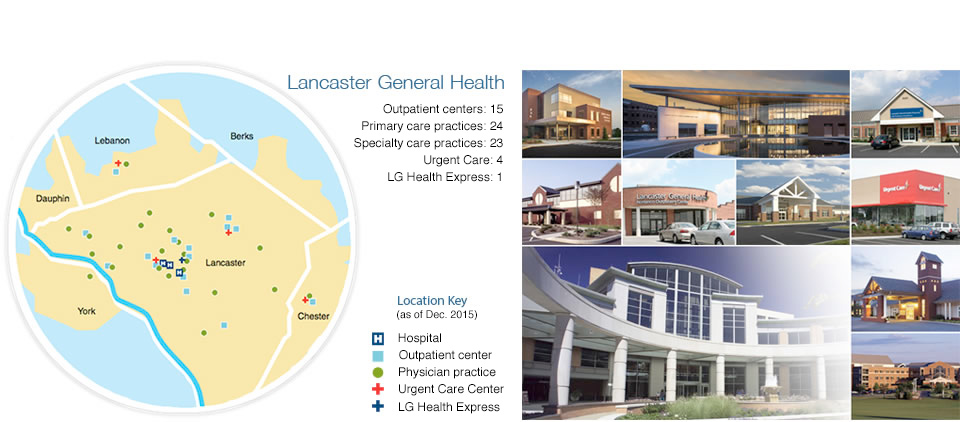 Contacting Lancaster General Health
